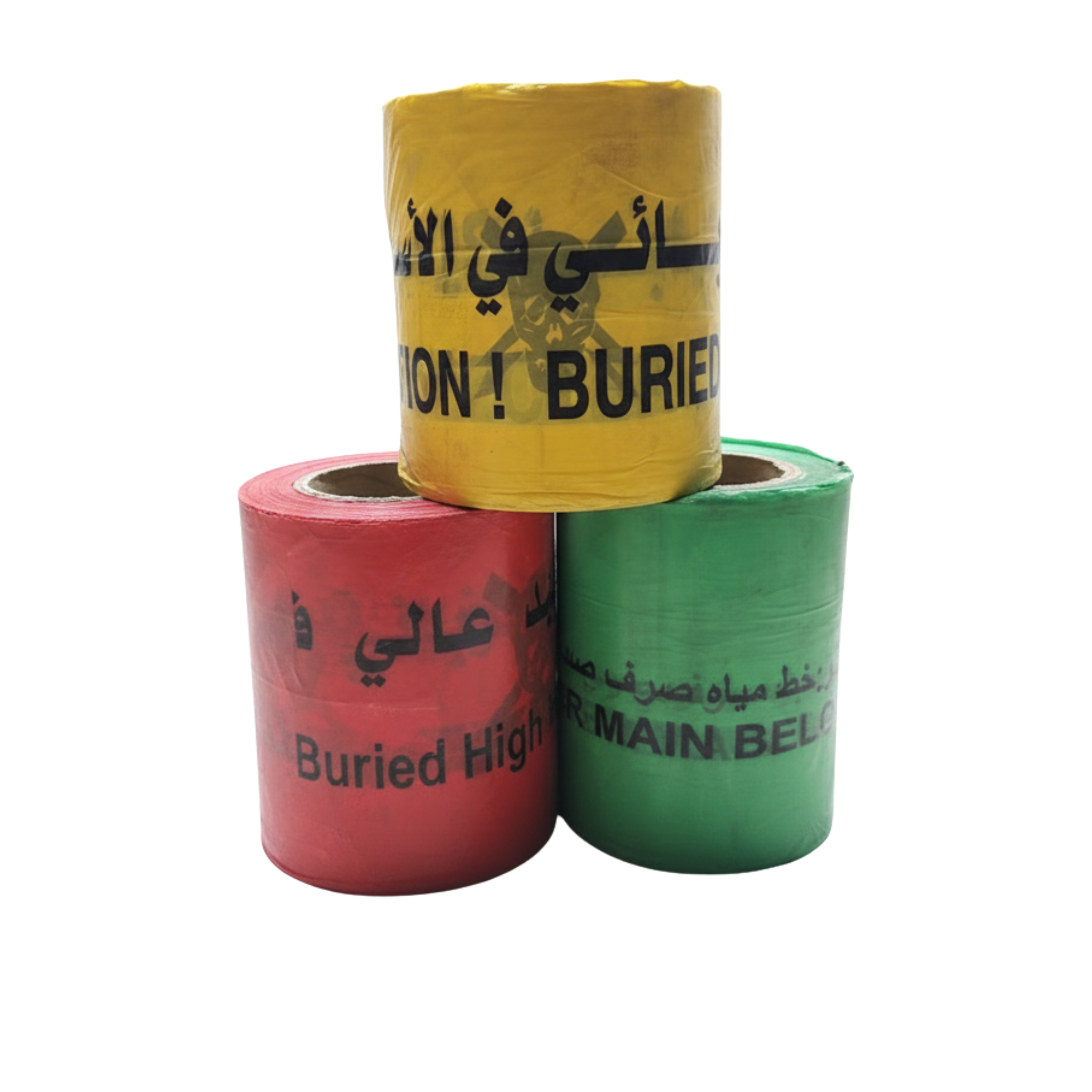 شريط تحذير قابل للكشف تحت الأرض